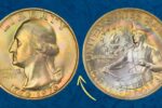6 Rare Bicentennial Quarters coins